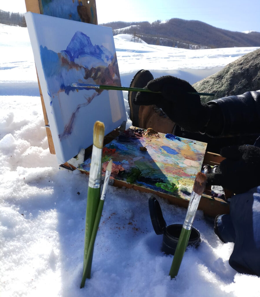 Otgontenger -33C plein air